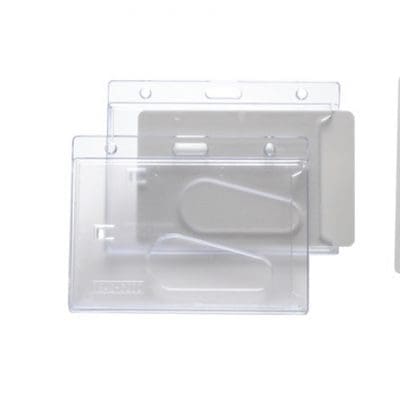 Landscape Open Face Badge Holder (Pack of 100)