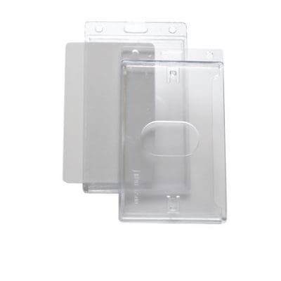 Portrait Open Faced Badge Holder (Pack of 100)
