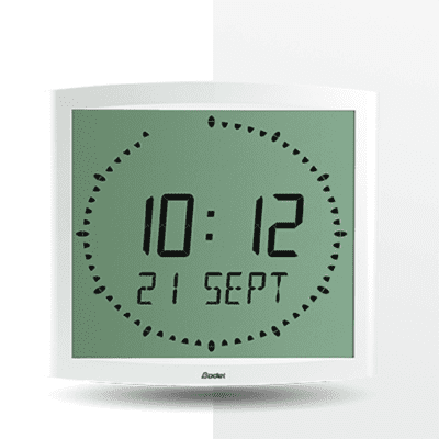 Ellipse Digital LCD Clock