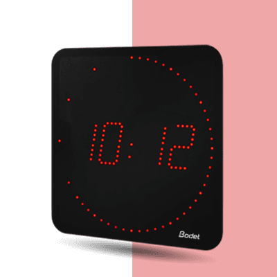 7cm Digital LED Clock with Sweep Second