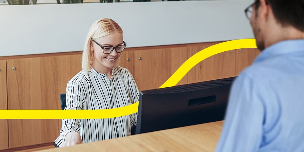 Visitor Management System with Auto Time Systems